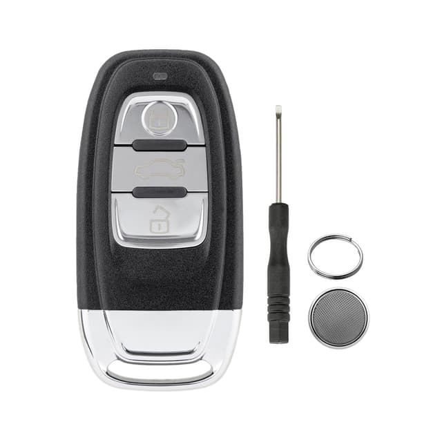Abdeckung für Audi-Fernbedienungsschlüssel 3-Tasten für Audi A3 A4 A5 A6 A7 A8 Q5 Q7 🍀