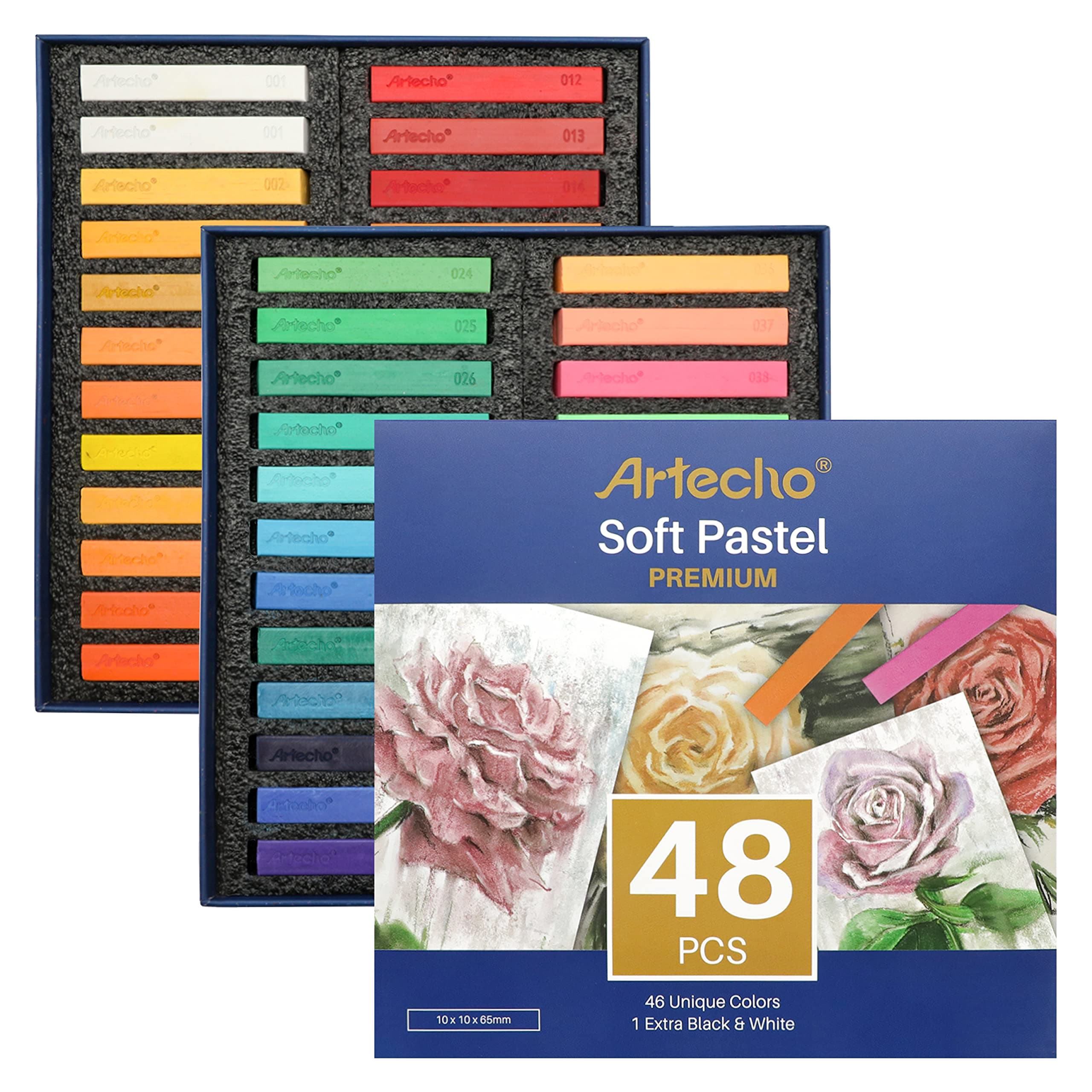 Artecho Pastellkreide 48er Premium Set 🎨🖌️