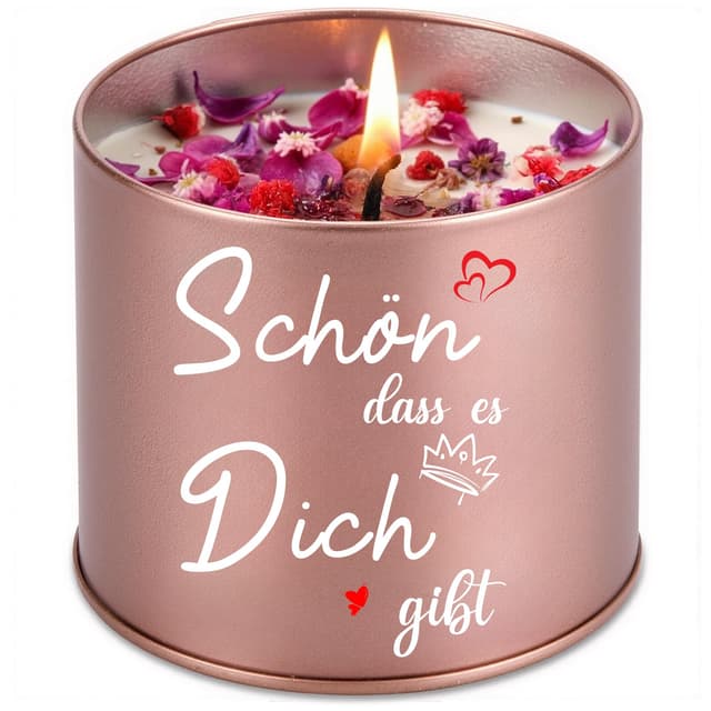 Geschenke für Frauen - Lustige Duftkerzen mit Segensbotschaften 🕯️🌸