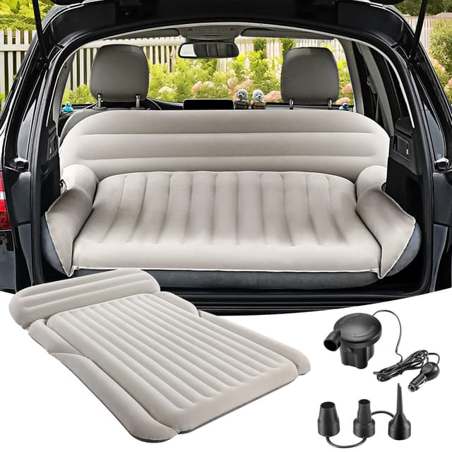 🚗 KMZ SUV Luftmatratze Dickere Doppelseitige Beflockung Camping Matratze 🏕️