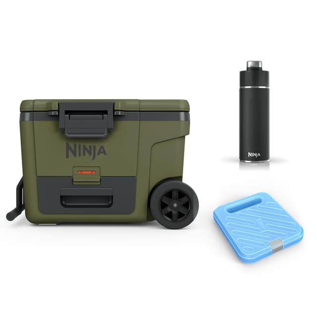 🌬️🧊 Exklusives Angebot: Ninja FrostVault Kühlbox mit Rollen und Dry Zone Schublade 🌿