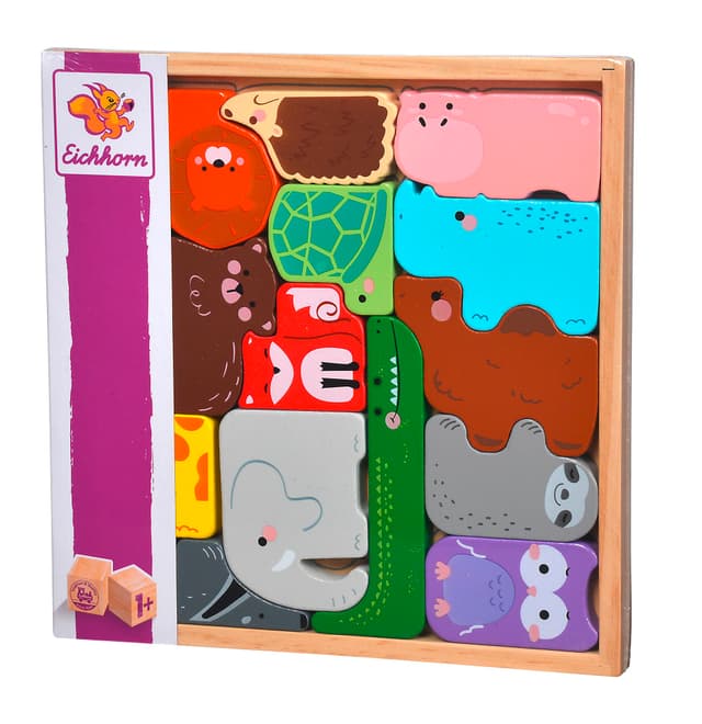 Eichhorn - Tierset in Holzbox 🐻🦁🐰