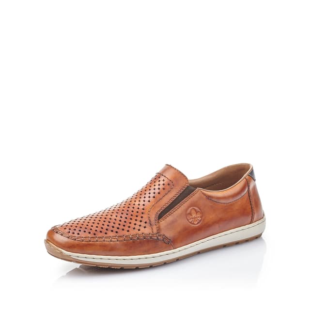 👞 Super Deal: Rieker Herren Bequemschuhe 08868, Männer Schnürschuhe 46 EU Braun 👞