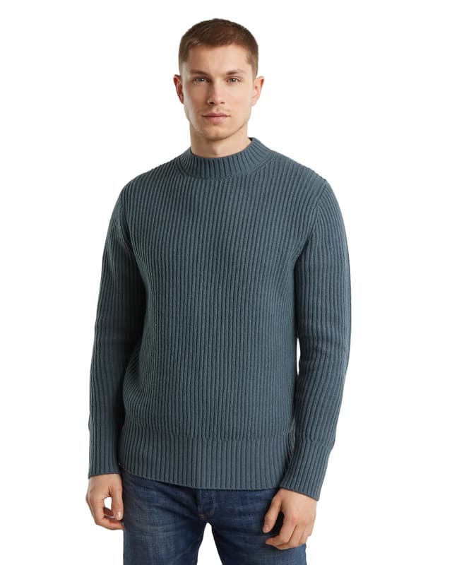 🌟 Tolles Angebot! G-STAR Herren Essential Knitted Sweater XL Grau 🌟
