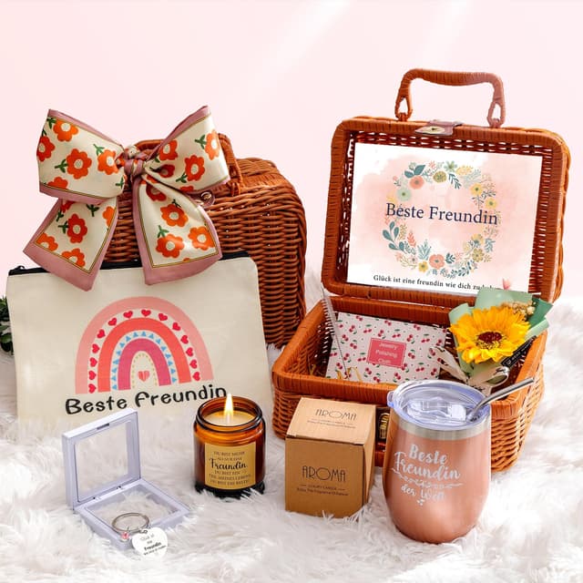 🎁 Yunnoend Geschenke für Freundin 🎀 Beste Freundin Geschenk