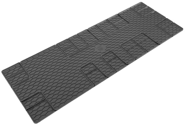Walser DirtGuard Gummi Fussmatten Auto für verschiedene Modelle - 1 Matte 3. Reihe durchgehend