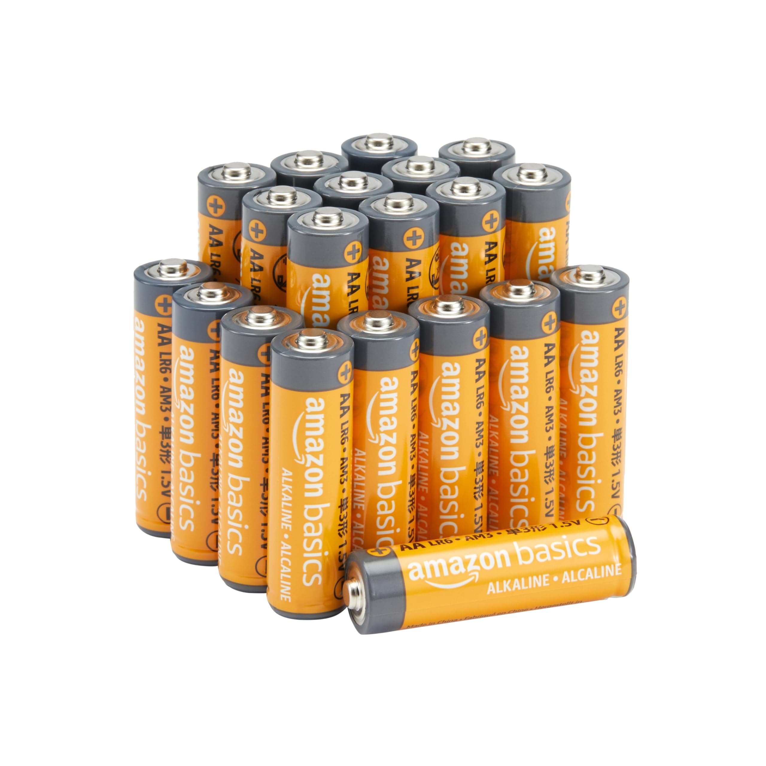 🔋 Amazon Basics AA-Alkali-Hochleistungsbatterien, 20er-Pack, 1,5 V