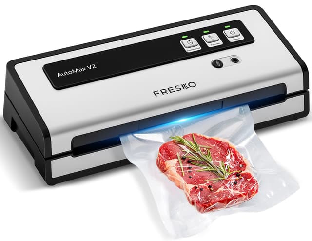 🔥 Mega-Angebot! FRESKO Automatische Vakuumiergerät, 140W Vakuumierer