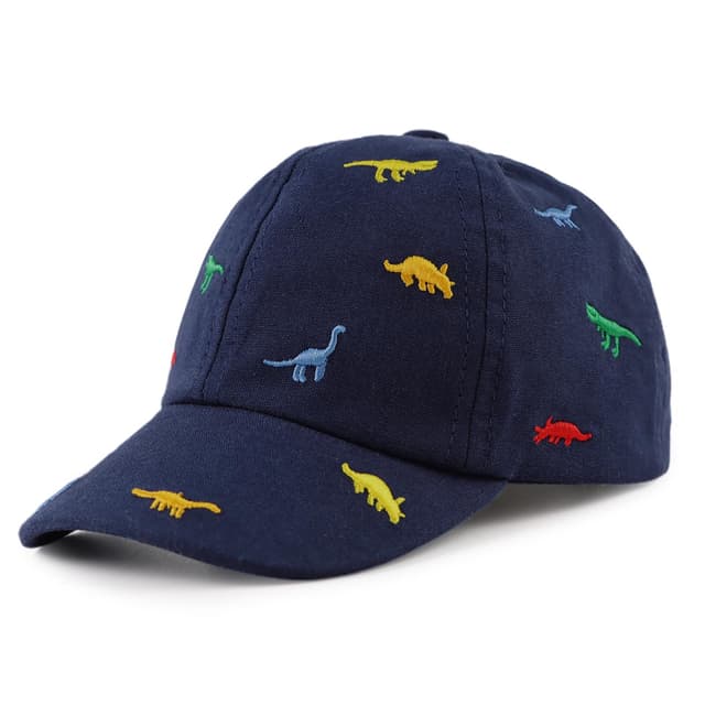 Pesaat Baby Schirmmütze Junge Baseballcap Kinder Sonnenhut UV Schutz Baby Junge Baseballkappe Kinder Jungen Sommerhut 0-3 Monate Blau Dinosaurier 🧢🦕