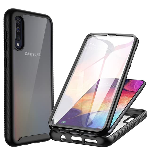 📱 CENHUFO für Samsung Galaxy A70 Hülle - 360 Grad Schutzhülle Stoßfest Panzerhülle