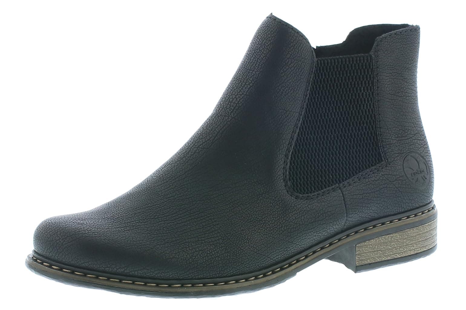 👢 Super Angebot: Rieker Damen Z4994 Chelsea Boots 36 EU Schwarz 👢