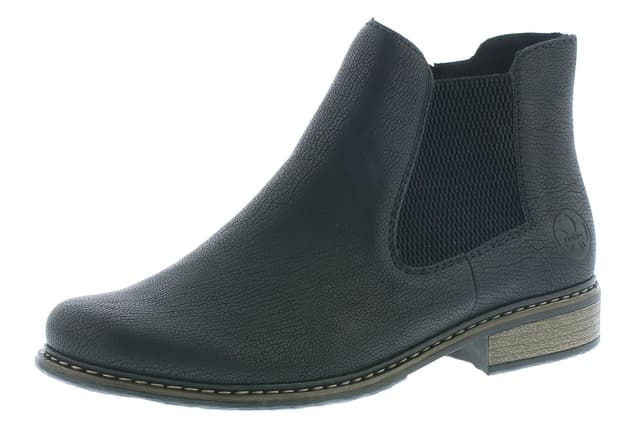 👢 Super Angebot: Rieker Damen Z4994 Chelsea Boots 36 EU Schwarz 👢