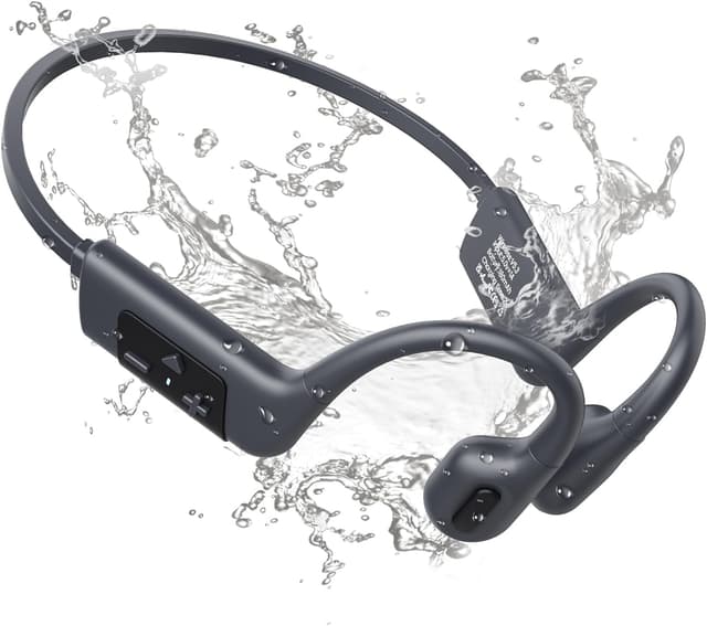 MONODEAL Wasserdichte Kopfhörer für Schwimmen 🏊‍♂️ Bluetooth 5.3 Knochenschall MP3-Player