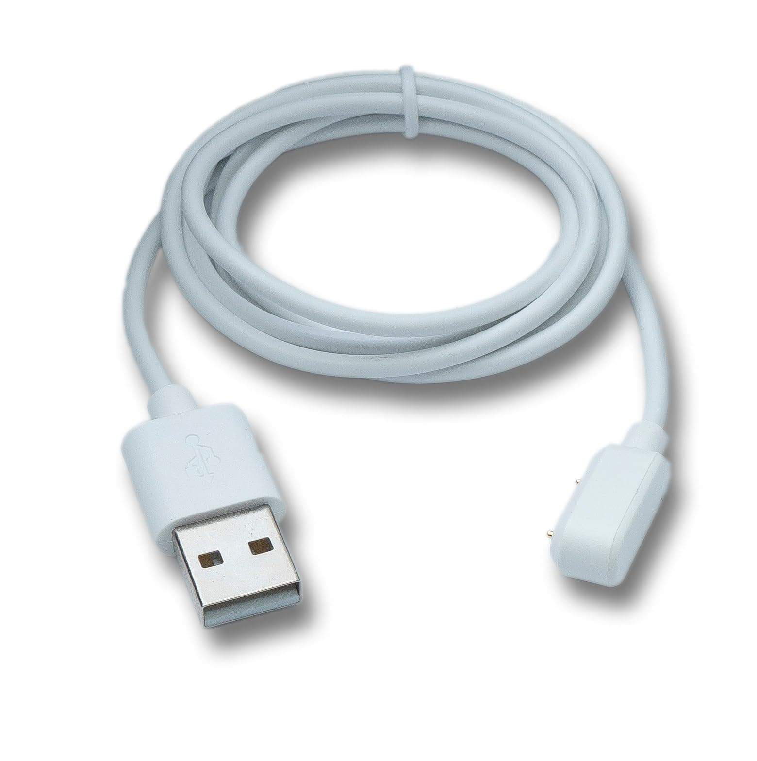 🔌 System-S USB 2.0 Kabel 100 cm Ladekabel für VIVO Watch GT IQOO Watch GT Smartwatch Adapter Weiß