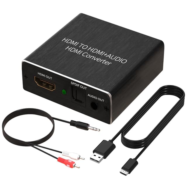 🔊 Ozvavzk HDMI Audio Extractor 4K - 15.29€ + Gratis Versand