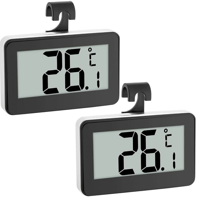 🌡️🏪 Suplong Kühlschrankthermometer: Digitales Thermometer mit gut lesbarer LCD-Anzeige