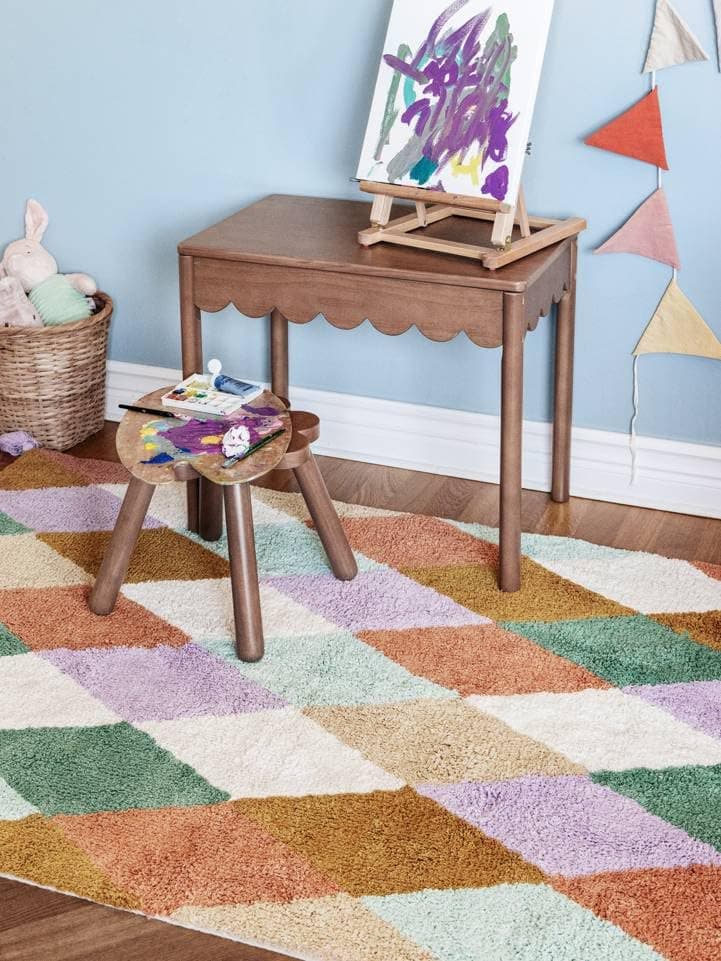 Angebot des Tages! 🌈 Lulu Teppich - Mehrfarbig Teppich 140x200
