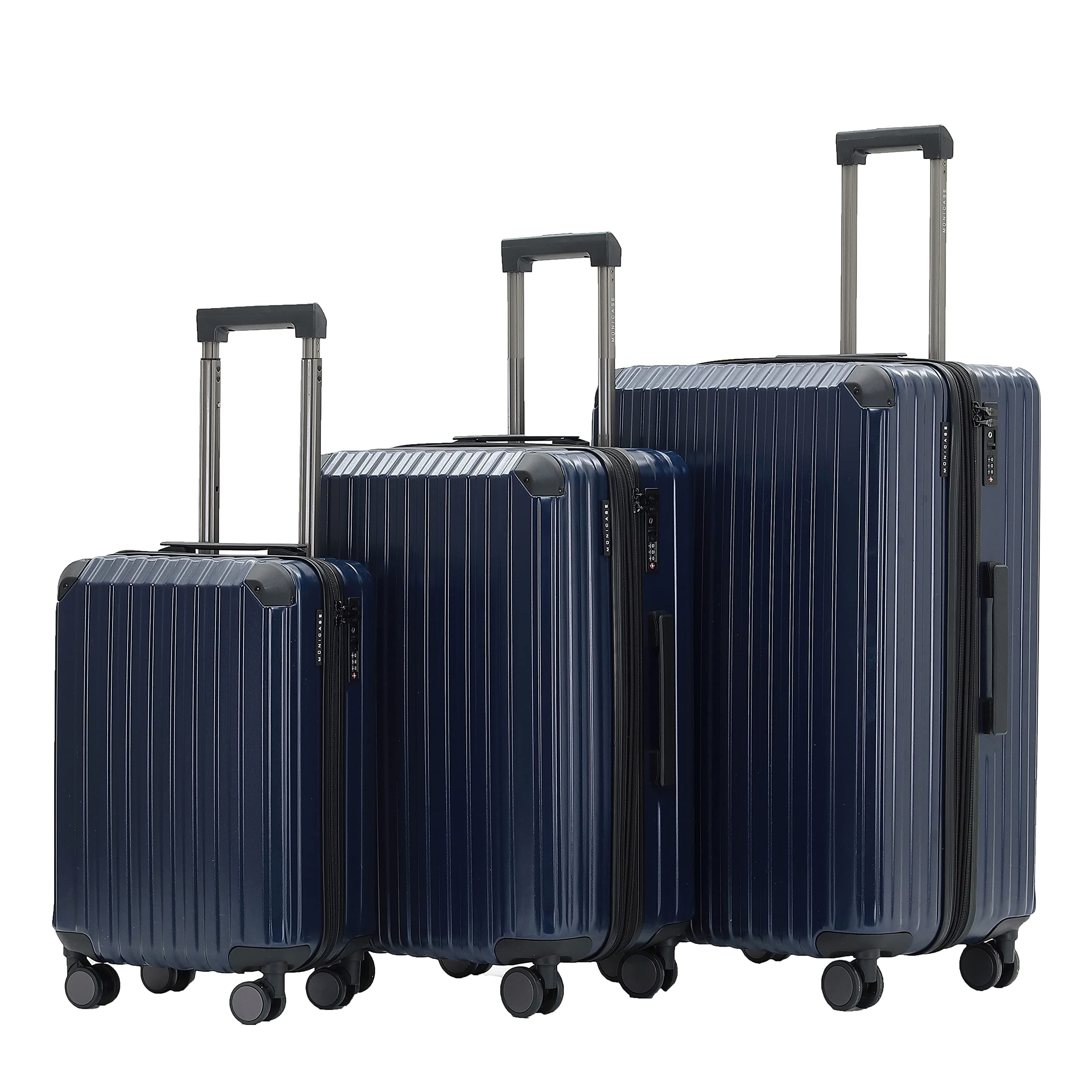 Münicase M816 TSA-Schloss Koffer Reisekoffer Trolley Kofferset Hardschale Boardcase 🧳💼
