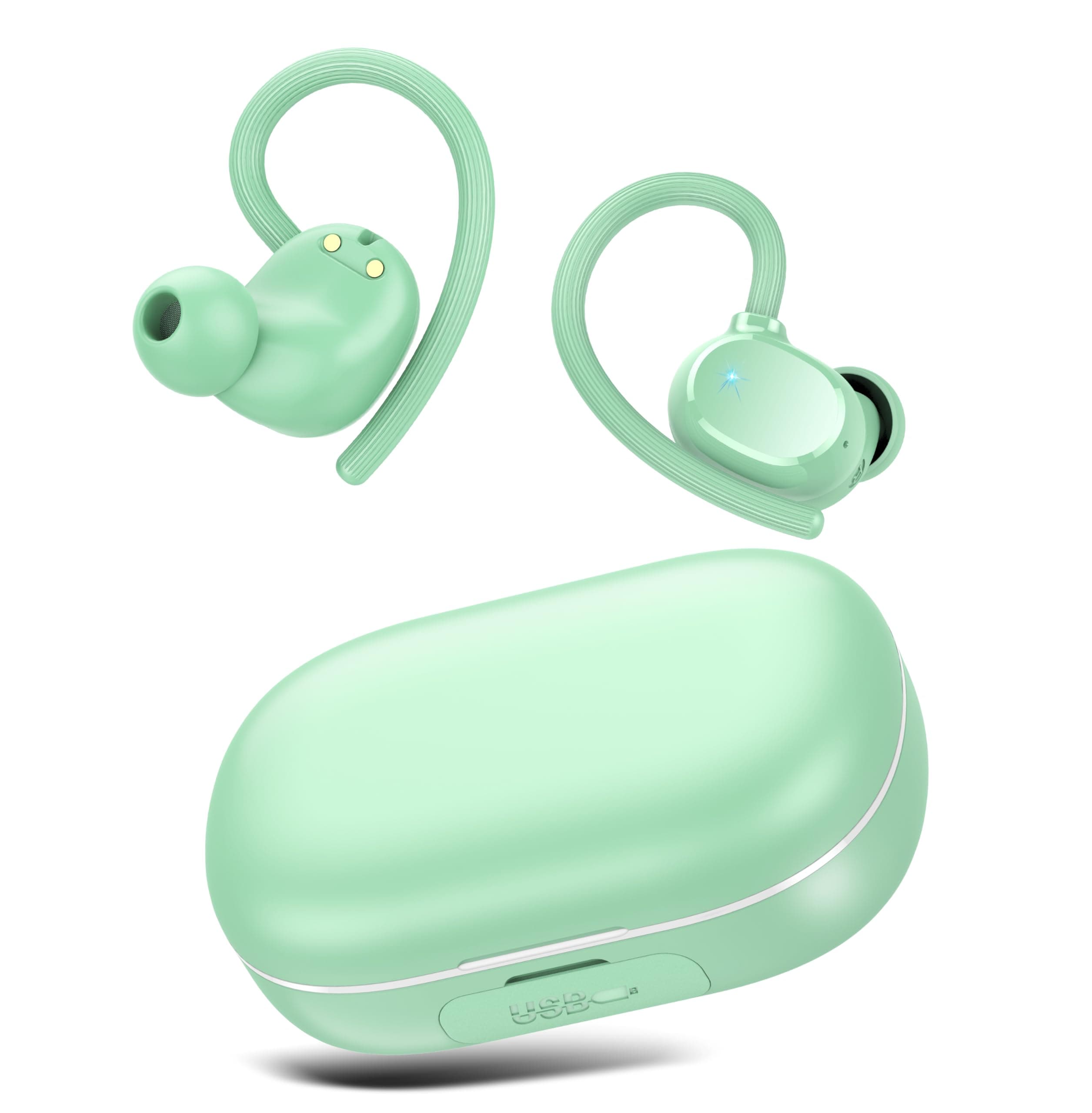 Bluetooth Kopfhörer Sport mit 128Std Wiedergabezeit 🎧🔋