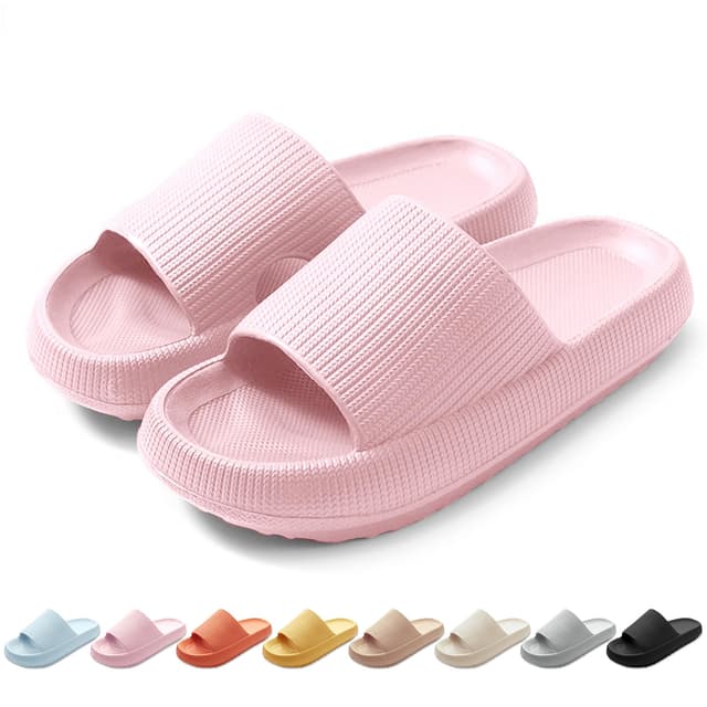 🌈 HEOAARG Badelatschen Herren Damen Original Badeschuhe Wolke Badeschlappen Rutschfest Schlappen Wolkenschuhe 🌟