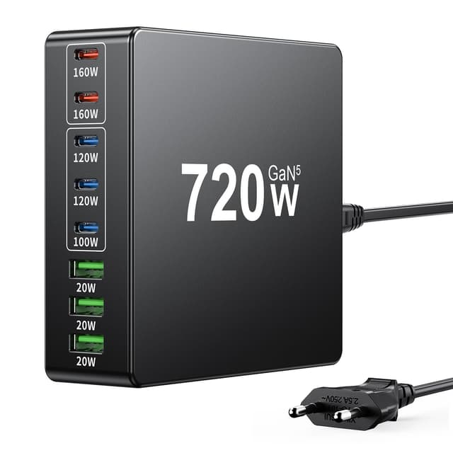 🔋 Angebote: FNITAER 720W USB C Ladegerät 📱🖥️