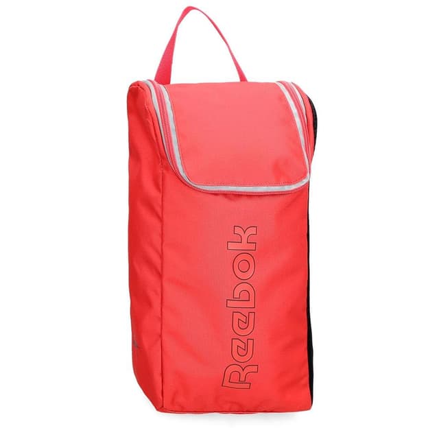 👟🔴 Reebok Adisson Slipper, Rot, 18 x 36 x 12 cm, Polyester, Talla única, Schuhregal Schuhtasche Rot 👟🔴