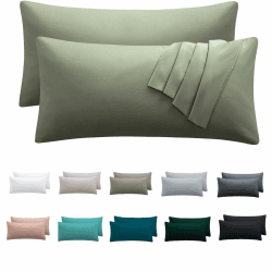 🌟 Nesture Kissenbezug 40 x 80 2er Set - 100% Mikrofaser kissenbezüge 🌈