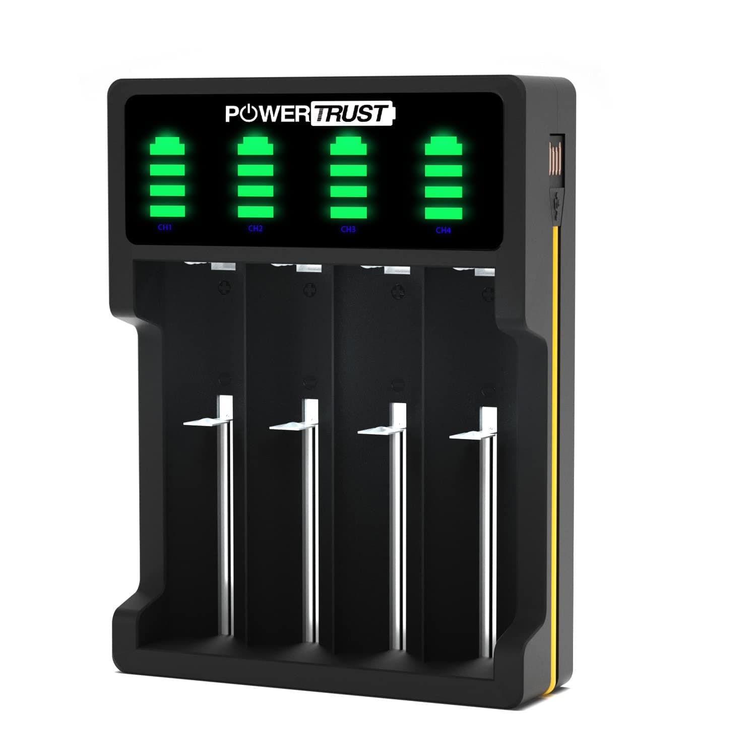 PowerTrust Universal Intelligent Charger 18650 Ladegerät 🌟🔋
