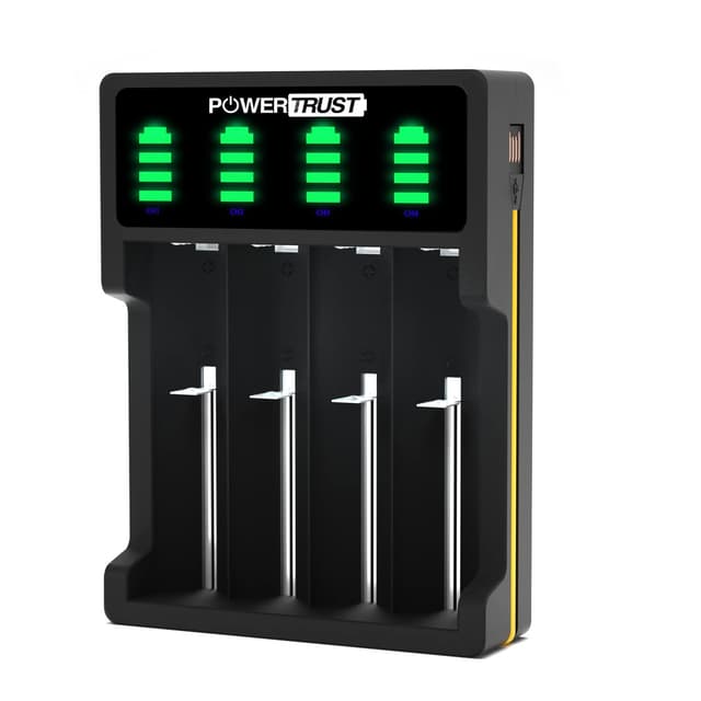 PowerTrust Universal Intelligent Charger 18650 Ladegerät 🌟🔋