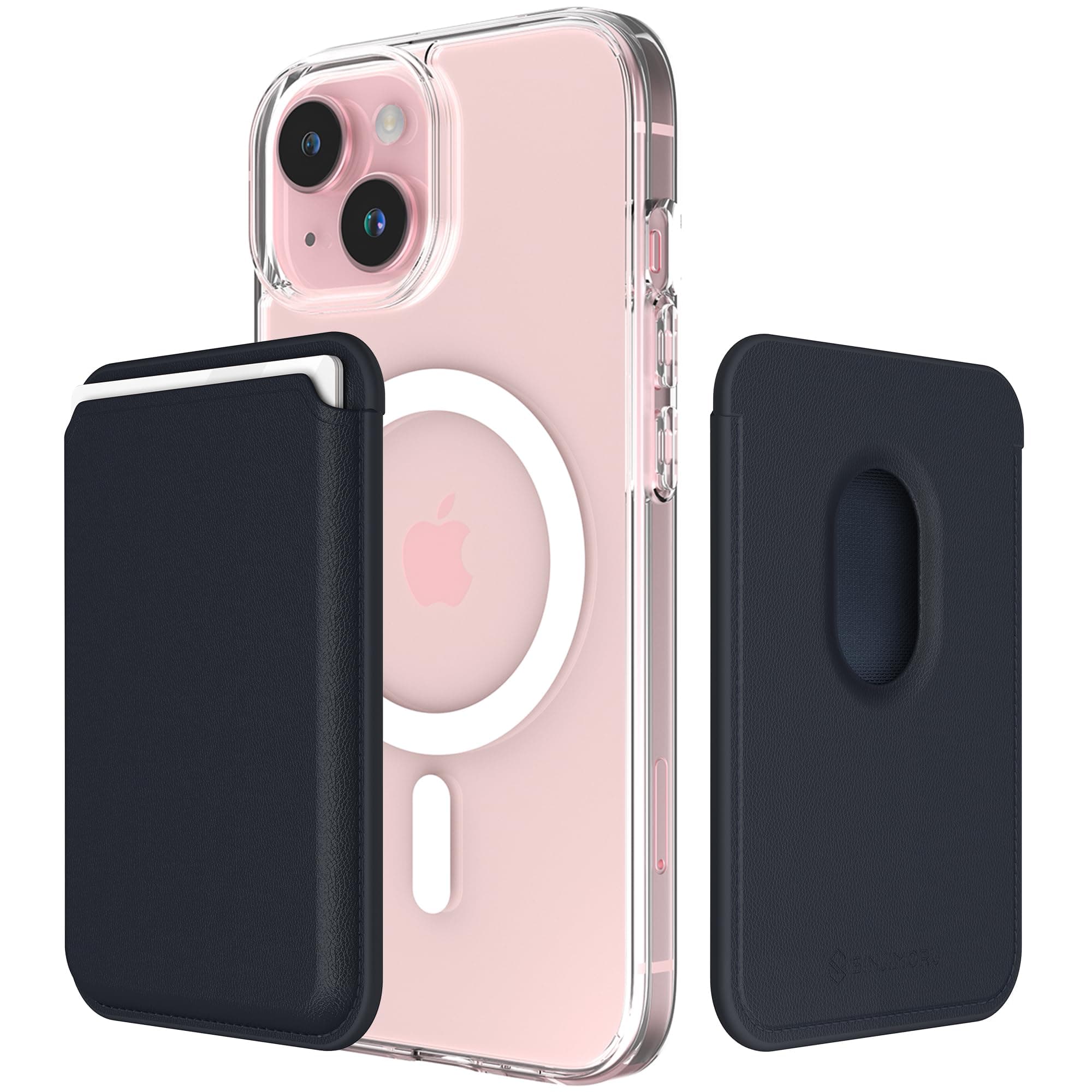 🌟 Sinjimoru Magnetic Wallet für Handy aus Premium Vegan Leder 🌈