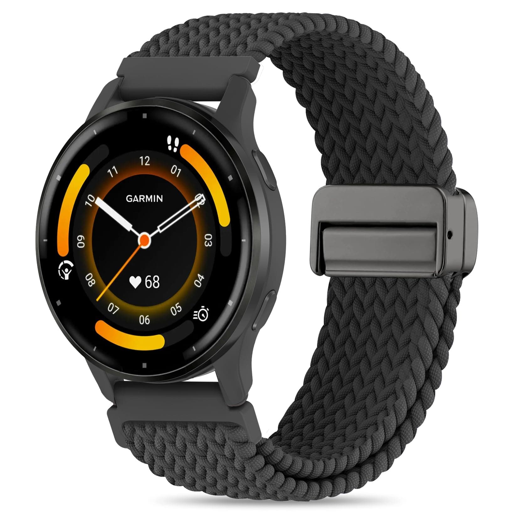 Wizvv Armband Kompatibel mit Garmin Venu 3S/Venu 2S/Vivoactive 4S/Vivomove 3S/Forerunner 265S