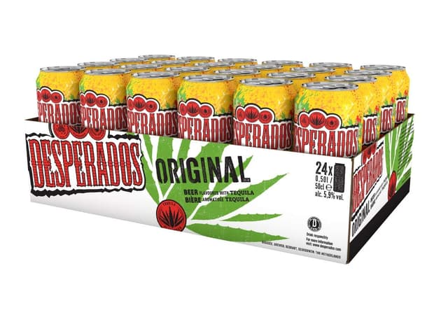 Desperados Tequila Bier Dose EINWEG (24 x 0.5 l) 🍺🍋