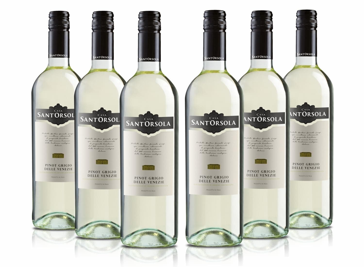 🍇🥂 Super Deal: Sant'Orsola Pinot Grigio Delle Venezie D.O.C. WeiÃŸwein 6 Flaschen 🍾🌟