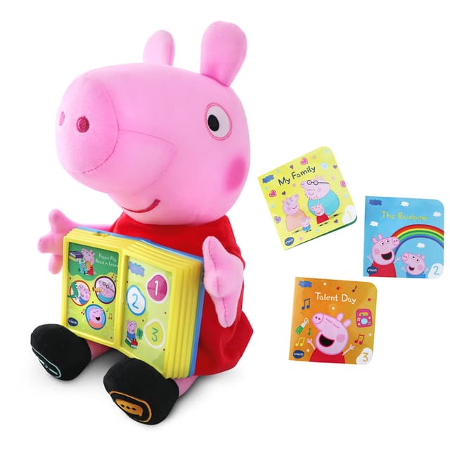 🐷 VTech -80-552222 Interaktives Plüschtier Schwein 📚