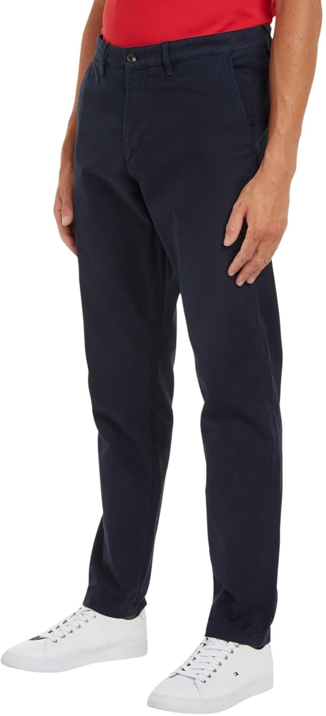 Tommy Hilfiger Herren Chino Chelsea Gabardine Stretch 32W / 28L Blau (Desert Sky) 🌟👖