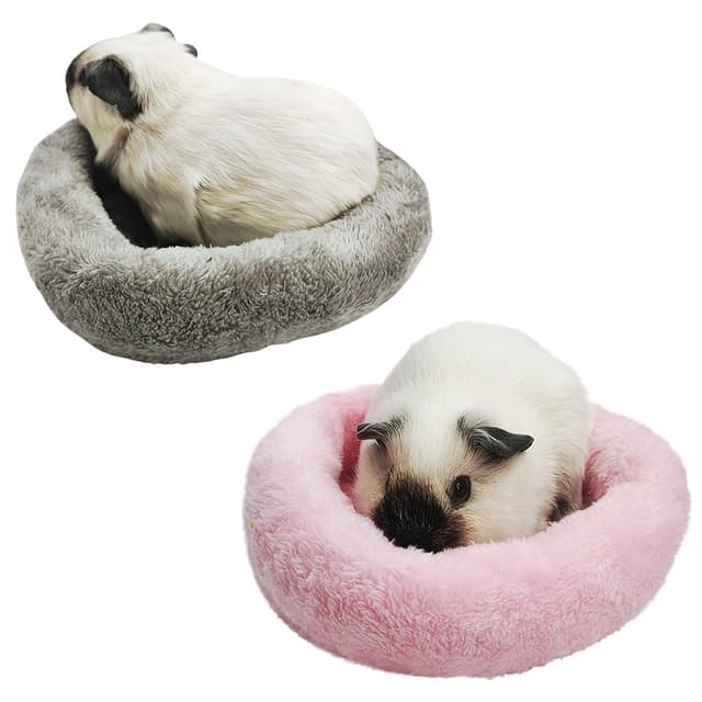 🐹🌟 Bangminda 2 Stück Kleintier Plüschbett 🌟🐭