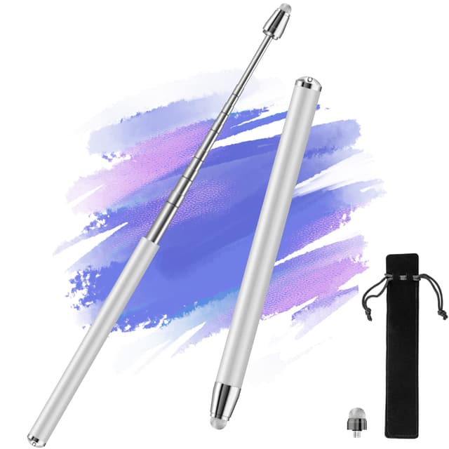 Teleskop Touchscreen Stift bis 100 cm 🌟 Ausziehbarer Stylus Stift für kapazitive Touchscreens
