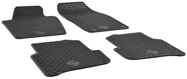 Walser DirtGuard Gummi Fussmatten Auto für Skoda Fabia III 08/2014-Heute 🚗💦
