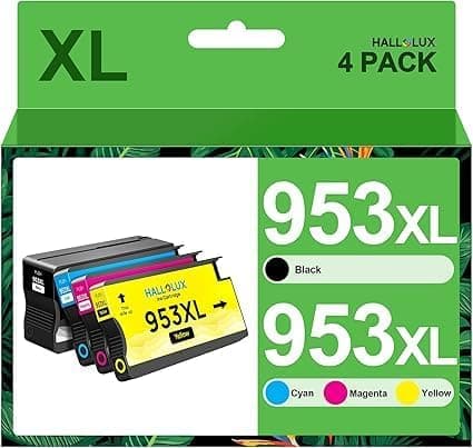 🌟 HALLOLUX 953XL 953 XL Druckerpatronen Ersatz für HP 953 XL für HP Officejet Pro 8720 8730 7740 7730 7720 8718 8725 8715 8728 8218 8719 8740 8210 8216 8710 🌟