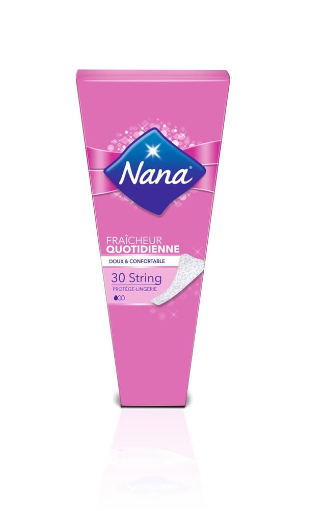 Nana Dailies Style String Dessous Liner - Dünne und flexible Slipeinlage - 30 Slipeinlagen (1 Packung mit 2) 🌸🩲