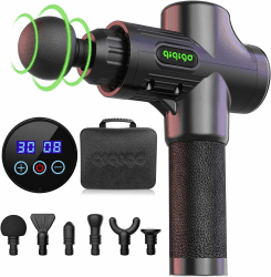 🔥 Super Angebot! Massagepistole Muskel Massage Gun (Schwarz) - Bis zu 30 einstellbare Geschwindigkeitsstufen!