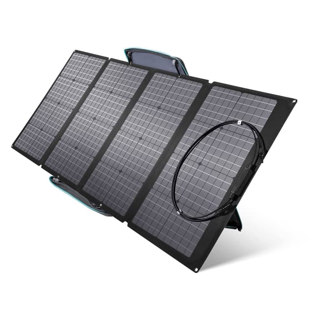 🌞 ECOFLOW 160W Solarpanels Faltbar Solarmodul für Delta & RIVER Serie Tragbare Powerstation 🌿