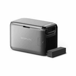 🌿 ECOFLOW GLACIER Classic Tragbare Kühlbox 45L mit 298 Wh Zusatzakku 🌞