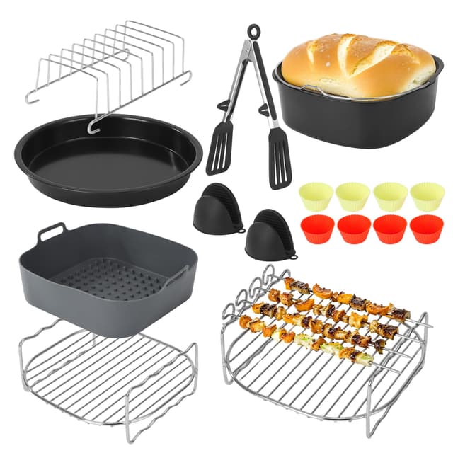 Heißluftfritteuse Zubehör 20-teiliges Set 🍟🎁