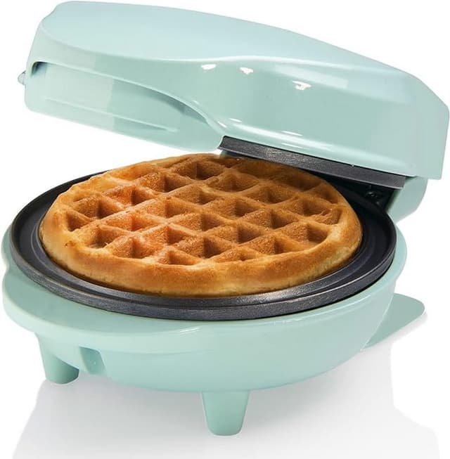 🎉 Bestron Mini-Waffeleisen in Mint für köstliche Mini-Waffeln! 🥞