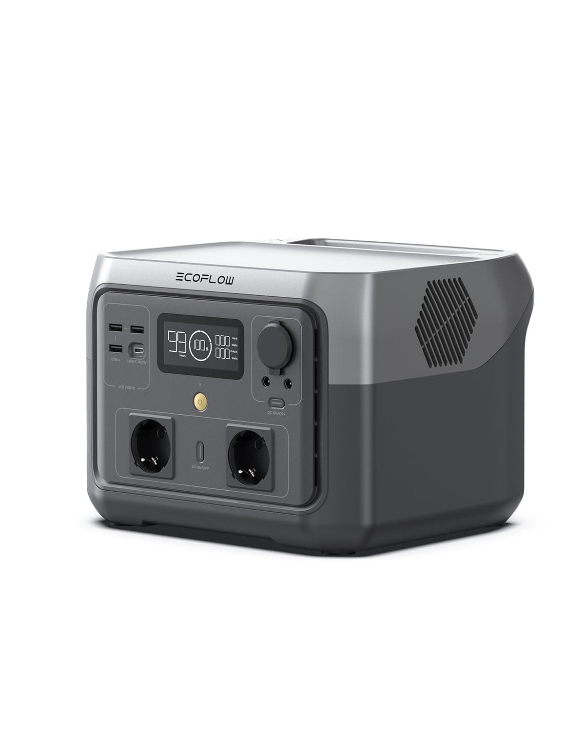 🌞 EF ECOFLOW Tragbare Powerstation RIVER 2 MAX, 512 Wh Solargenerator 🌿