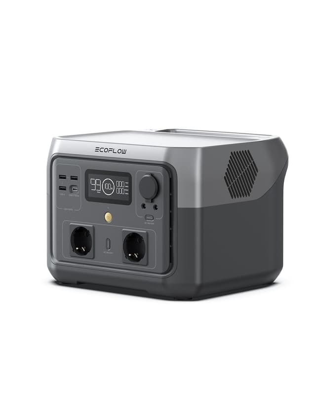 🌞 EF ECOFLOW Tragbare Powerstation RIVER 2 MAX, 512 Wh Solargenerator 🌿