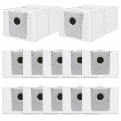🔥 Mega Deal! 12 Stück Staubbeutel für Ecovacs X8/X9 Pro Omni, T50/T50 Pro/T50 Max Pro Omni, T80 Omni, T30C Pro Omni