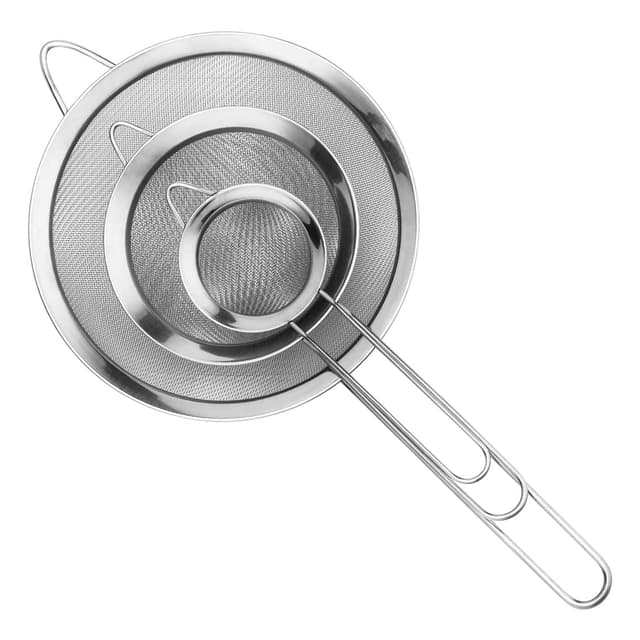 🌟 Royouzi Küchensieb Set - Hochwertig Edelstahl Sieb aus 304 Edelstahl 🌟