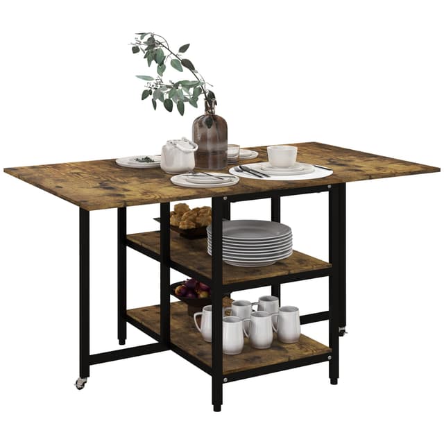 🌟 HOMCOM Esstisch Klappbar: Platzsparend & Stilvoll 🌟